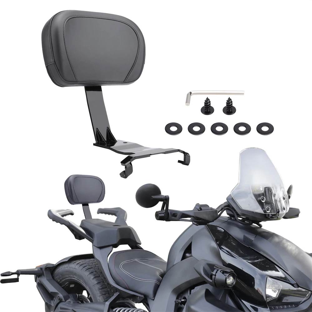 

Detachable Passenger Rear Backrest Mount Kit for Can-Am Ryker 600 900 ACE Sport Rally Edition 2019-2025