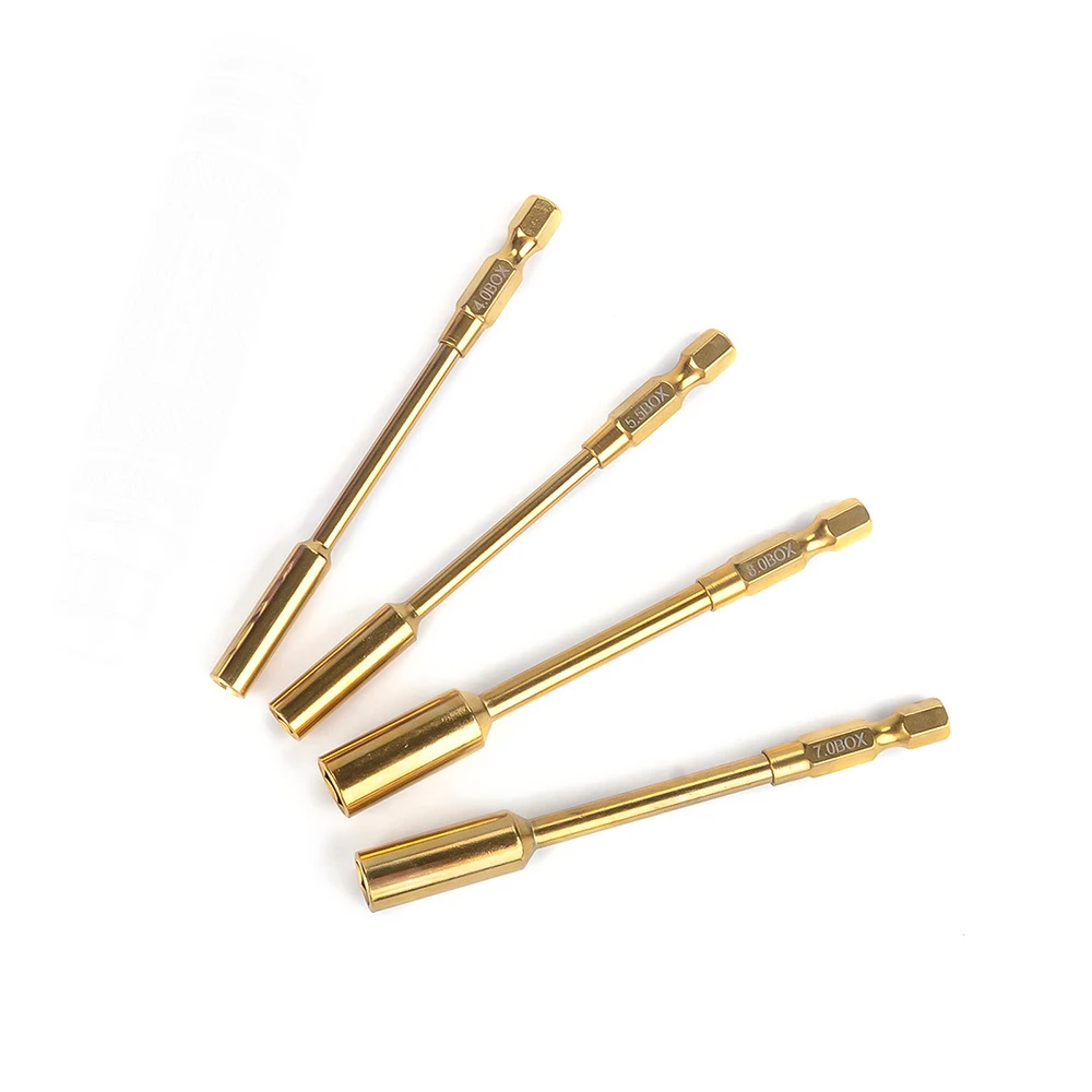 RC Model Car Parts Repair Tools Hexagonal Socket Wrench BOX 4.0/5.5/7.0/8.0 Electric Screwdriver Bits