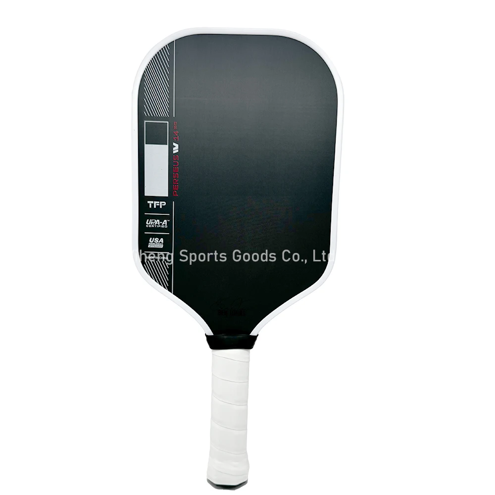 

Pro Perseus Pro IV BEN JOHNS толщиной 14 мм, пенопласт TFP GEN4, сердечник, термоформованные Toray T700, весла для пиклбола из углеродного волокна