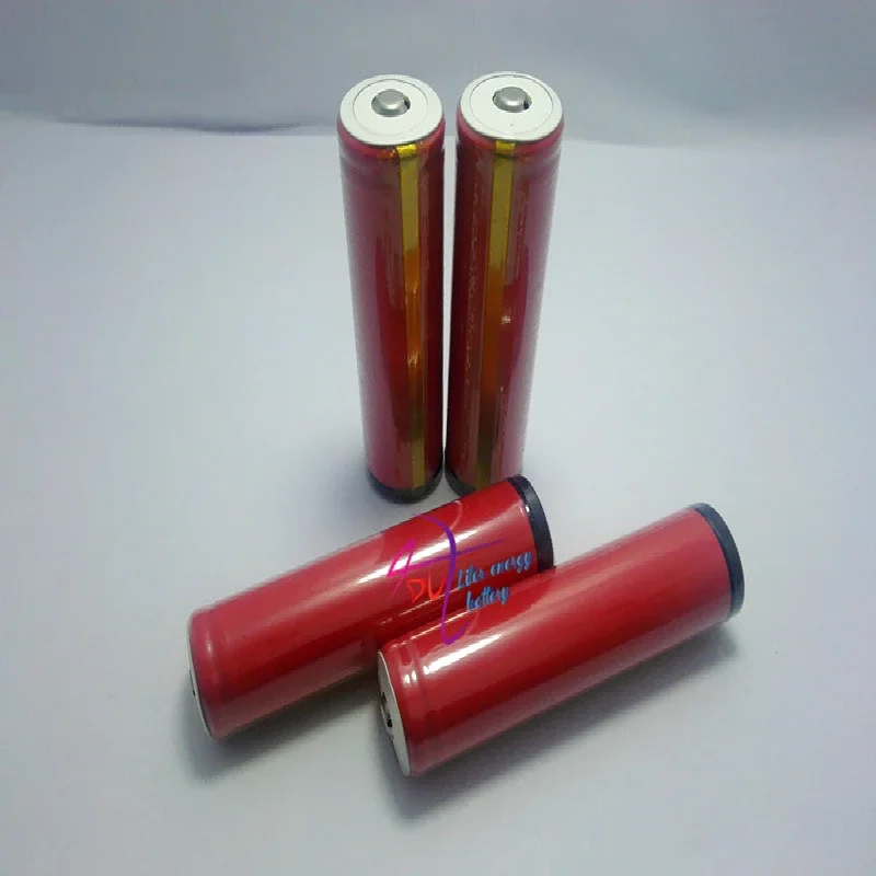 4pcs 100% New Original For Sanyo 18650 2600 Mah 3.7v Rechargeable Lithium Battery