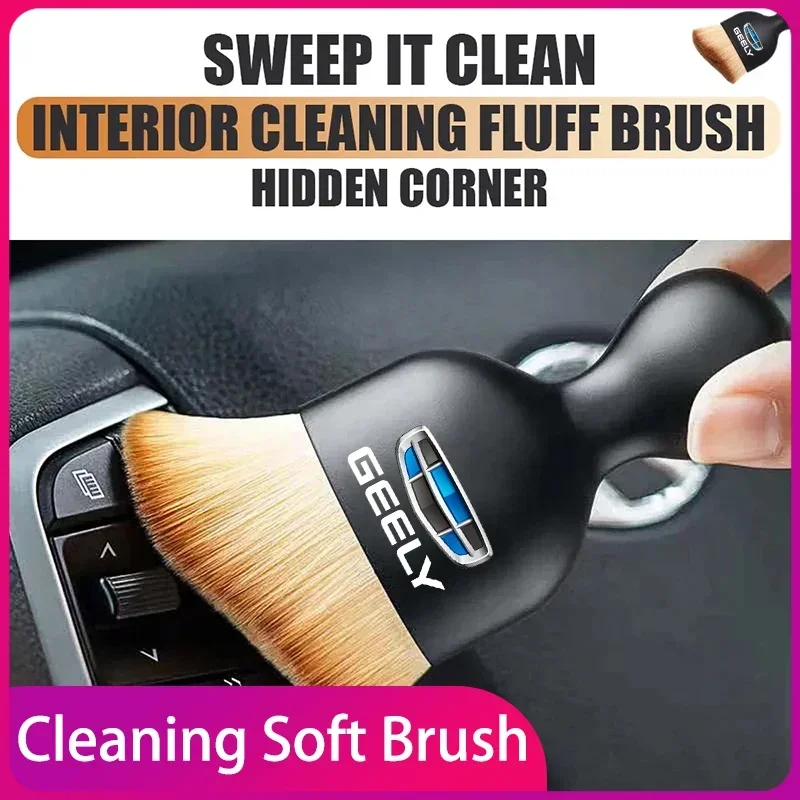

Car Air Conditioner CleaningBrush Car Air Outlet CreviceDust Removal For Geely GX3 Geometry CK Coolray Atlas Emgrand EC7 Tugella