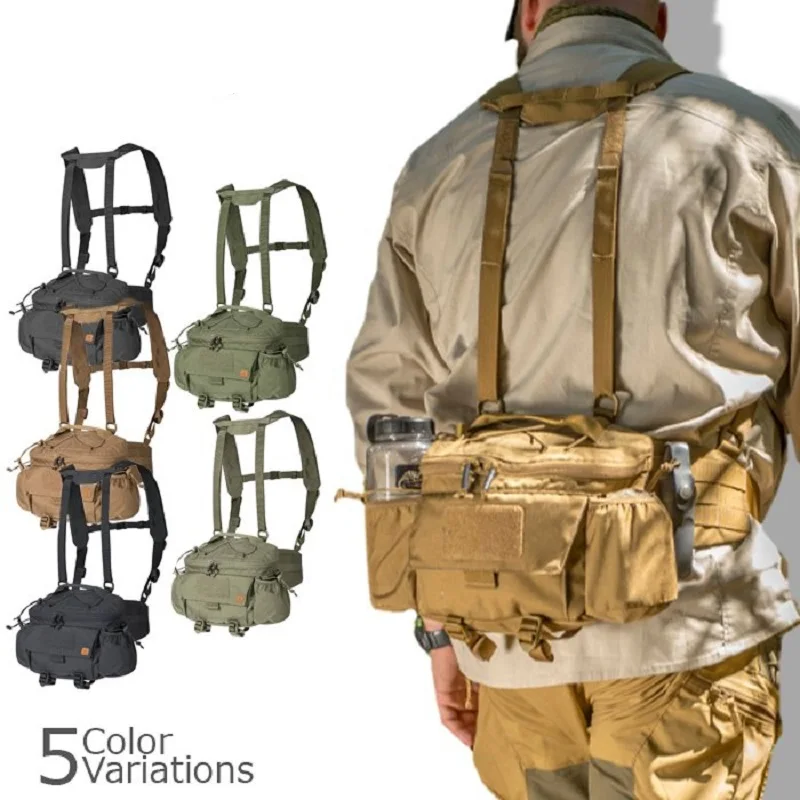 Outdoor Tactical Burden System Heavy Hiking Backpack Bag, Large Capacity Load, Universal, 4 Seasons, MK2