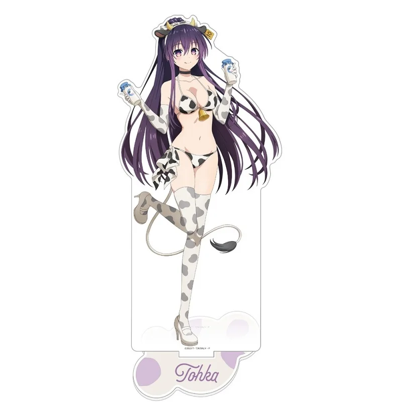 Mukuro/Tohka/Kotori/Yoshino/Kurumi Anime DATE A LIVE V Acrylic Stand Model Figure Cosplay Plate Holder Topper Keychain Gift