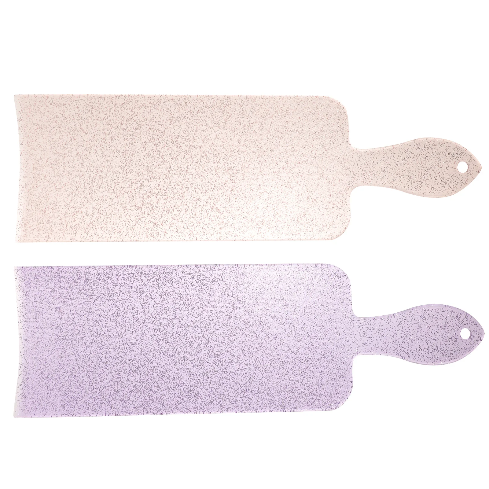 2Pcs Hair Foiling Paddle Dyeing Board for Uniform Color Distribution Suitable for Various Hair Types and Styles