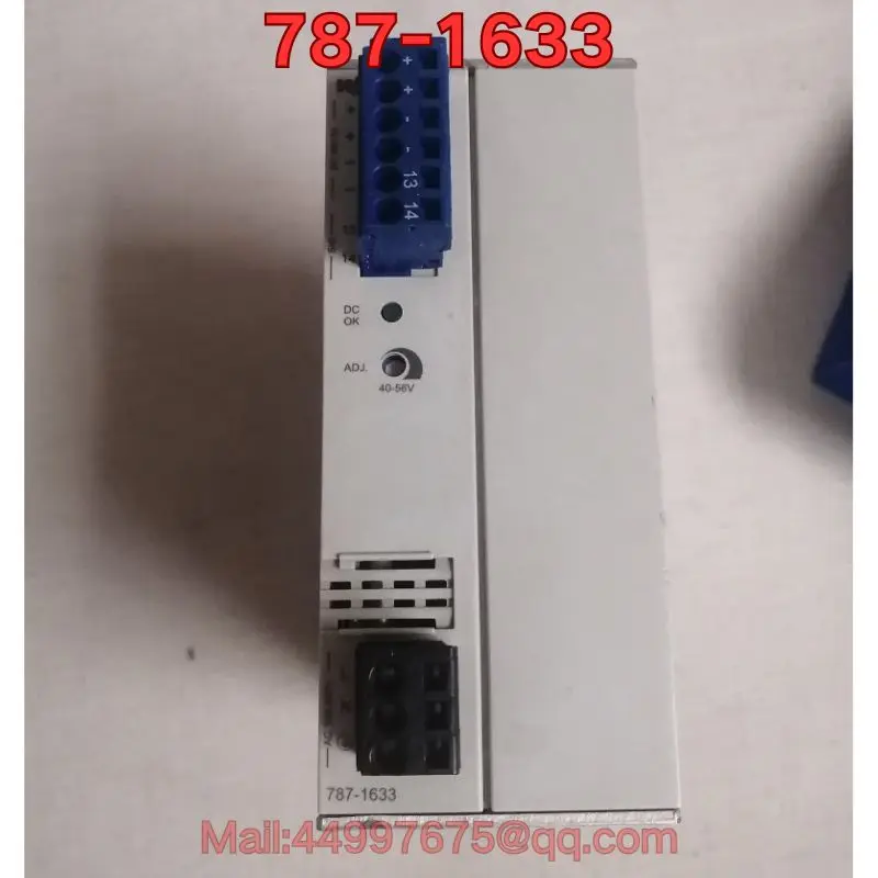 

The function test of the second-hand 787-1633 power module is normal.