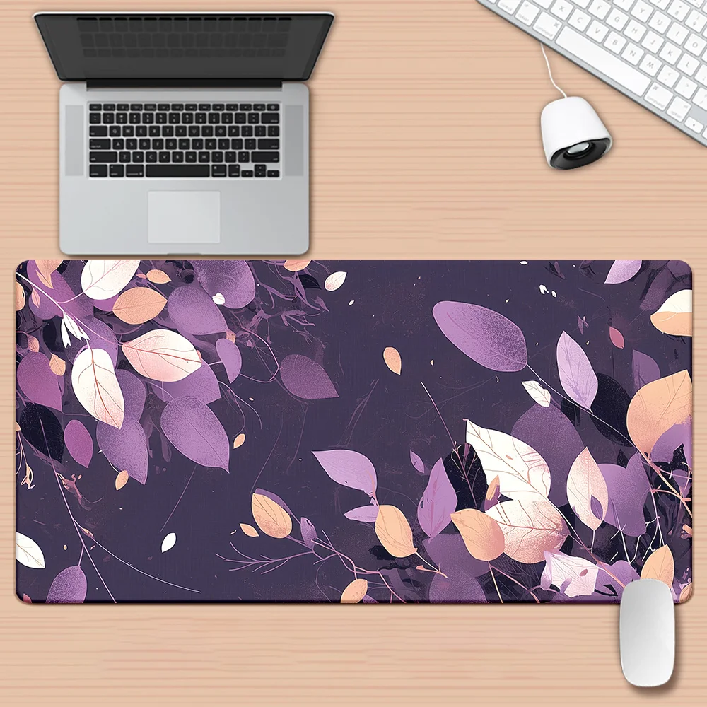 

1pc Floral Pattern HD Printed Pad for Desk, Multi Functional XXL Mousepad, Keyboard Gaming Mouse Mats, Office Computer PC Gamer