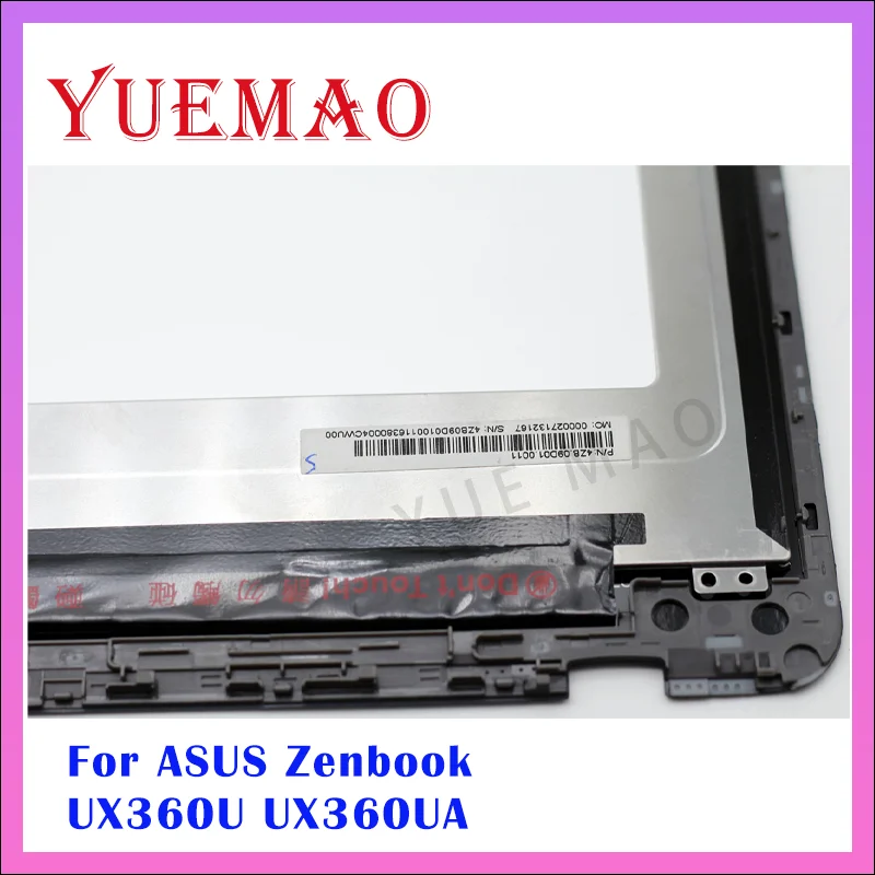Imagem -03 - Polegada Laptop Lcd Assembléia Tela de Toque Nova Substituição para Asus Zenbook Ux360u Ux360 Ux360ua Fhd Qhd B133han02.7 13.3