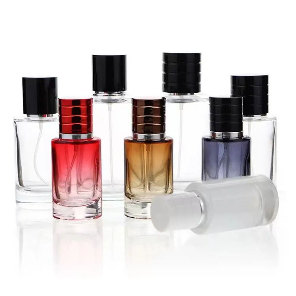 

Empty Gradient Color Travel Outdoor Sub-bottling Refillable Vials Glass Spray Bottle Mini Mist Bottle Atomizer