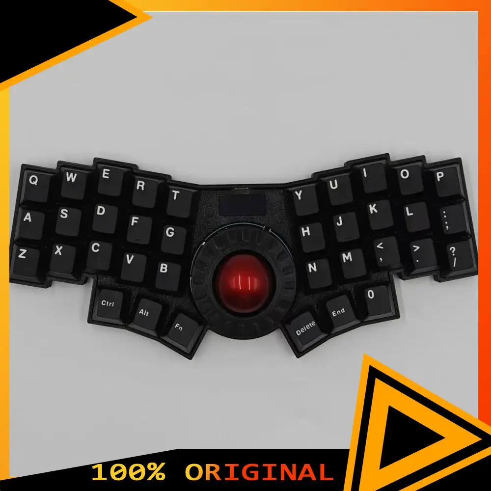 

C35 Ball Keyboard Trackball Wired Keyboard Kit With Oled Rp2040 Supports Vial Mechanical Keyboad Rgb Matrix Lighting 10 Layers