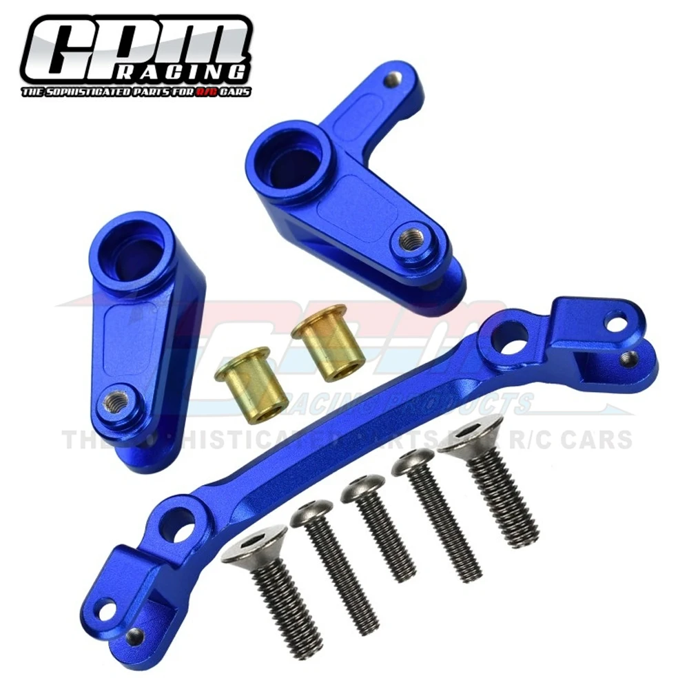 

GPM Metal Steering Assembly Set ARA340179/AR340132 For ARRMA 1/10 GRANITE SENTON BIG ROCK VORTEKS KRATON 1/8 VENDETTA 4WD 3S