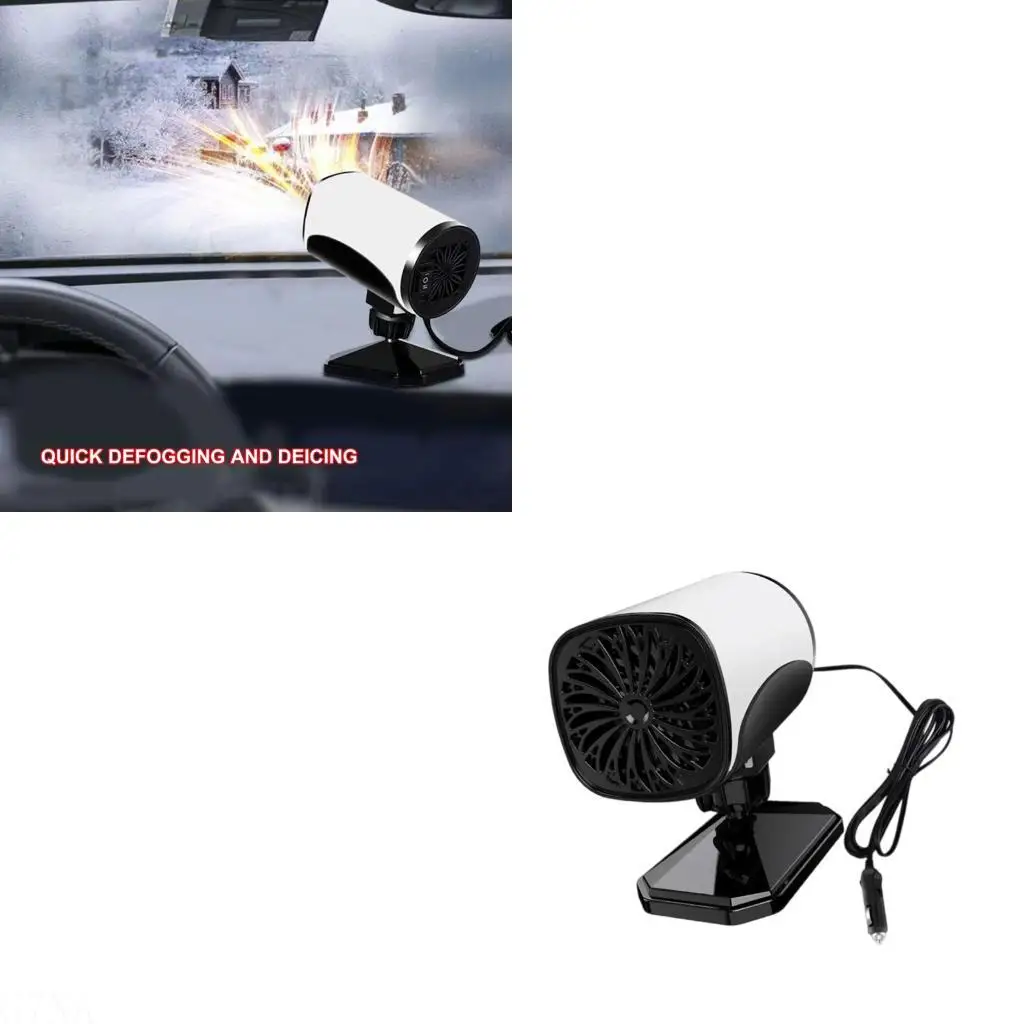 G7NA Car Demister Defroster Heating Cooling Fan Windshield Defogger Heating Dryer