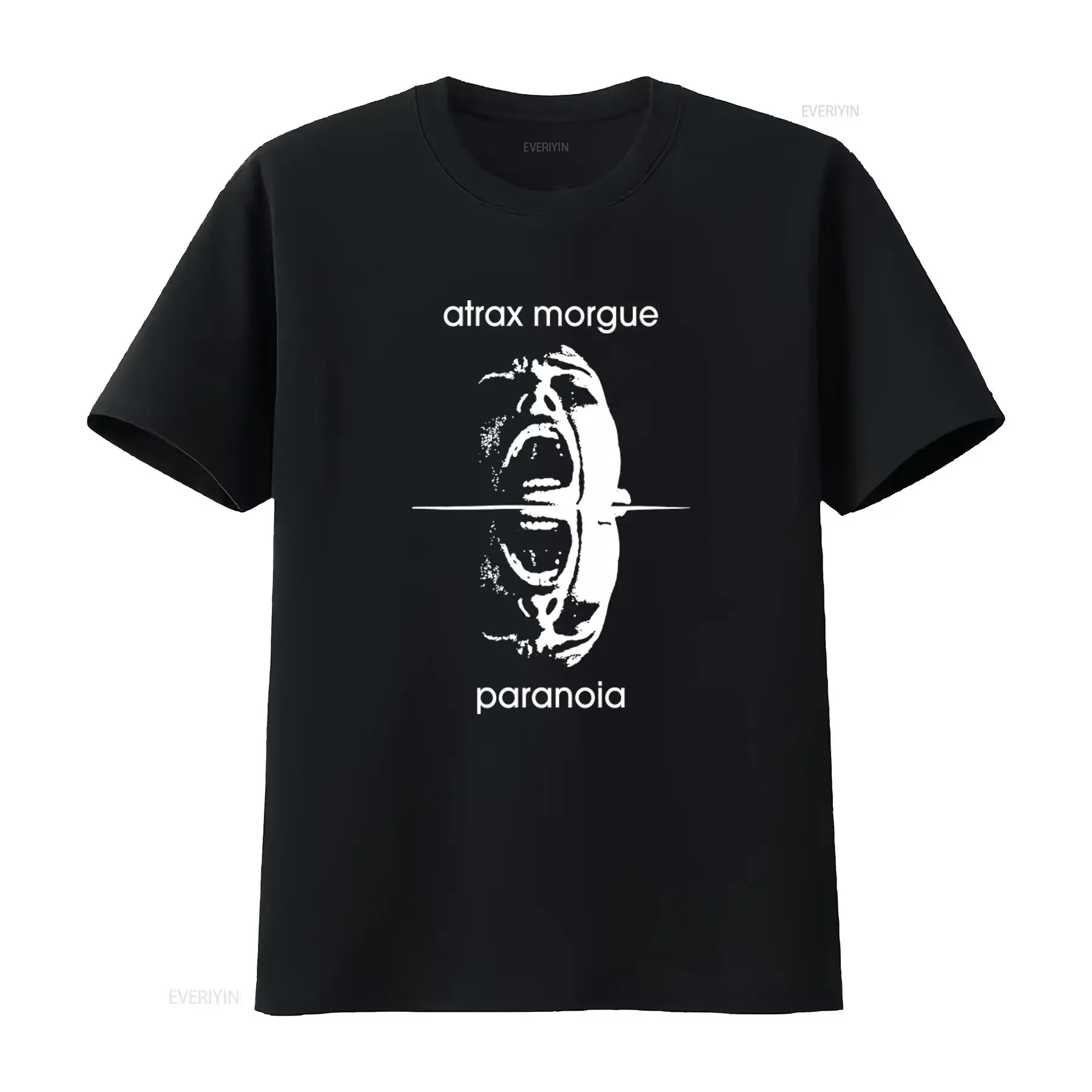 ATRAX MORGUE Paranoia T shirt S XXL for Noise Power Lovers Bold Design Comfortable Fit vintage Washed Stylish fashion homme