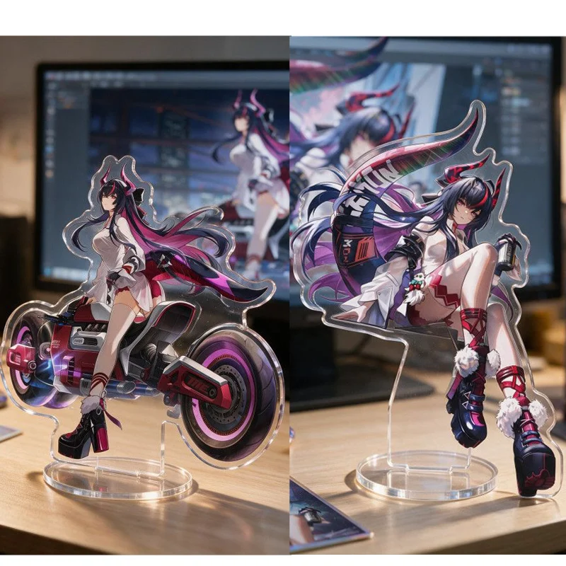 Game Neverness To Everness Acrylic Standee Pre‑Dawn Chessboard Series Exquisite Standing Signboard Model Plaque Anime Keychain