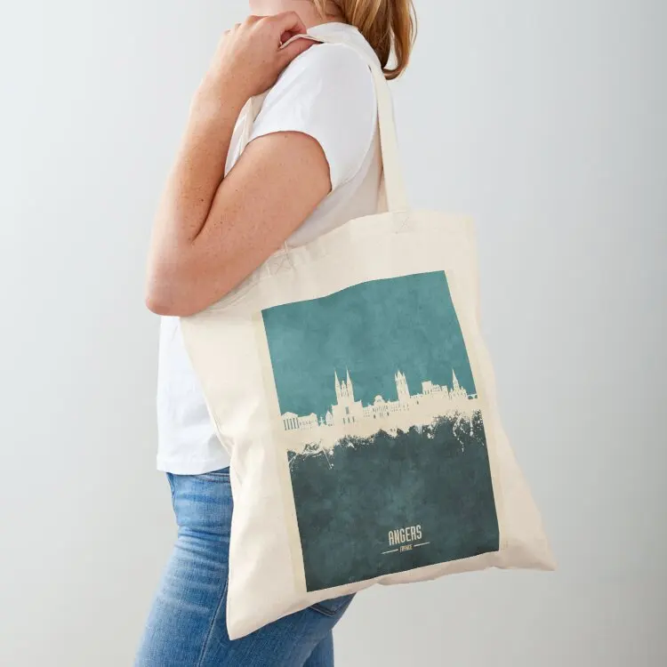 Angers France Skyline Tote Bag