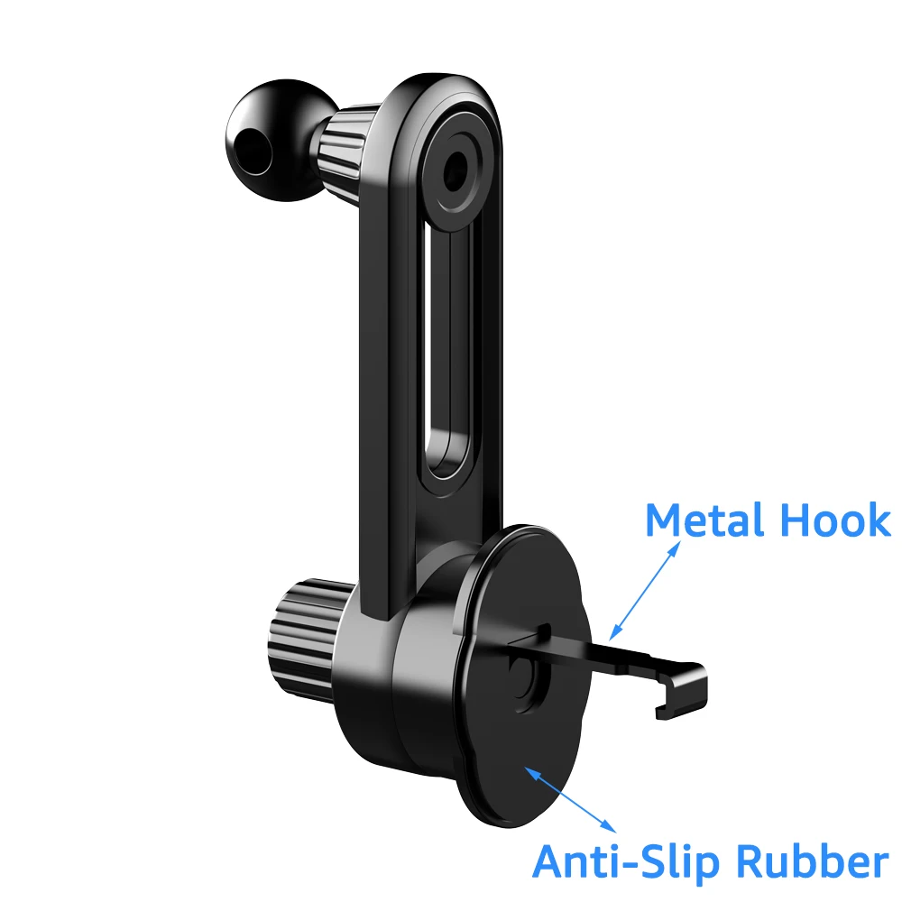 17mm Ball Head Car Air Vent Clip Cellphone Mount Base 360° Rotation Universal Mobile Phone Stand Car Phone Holder Accessories