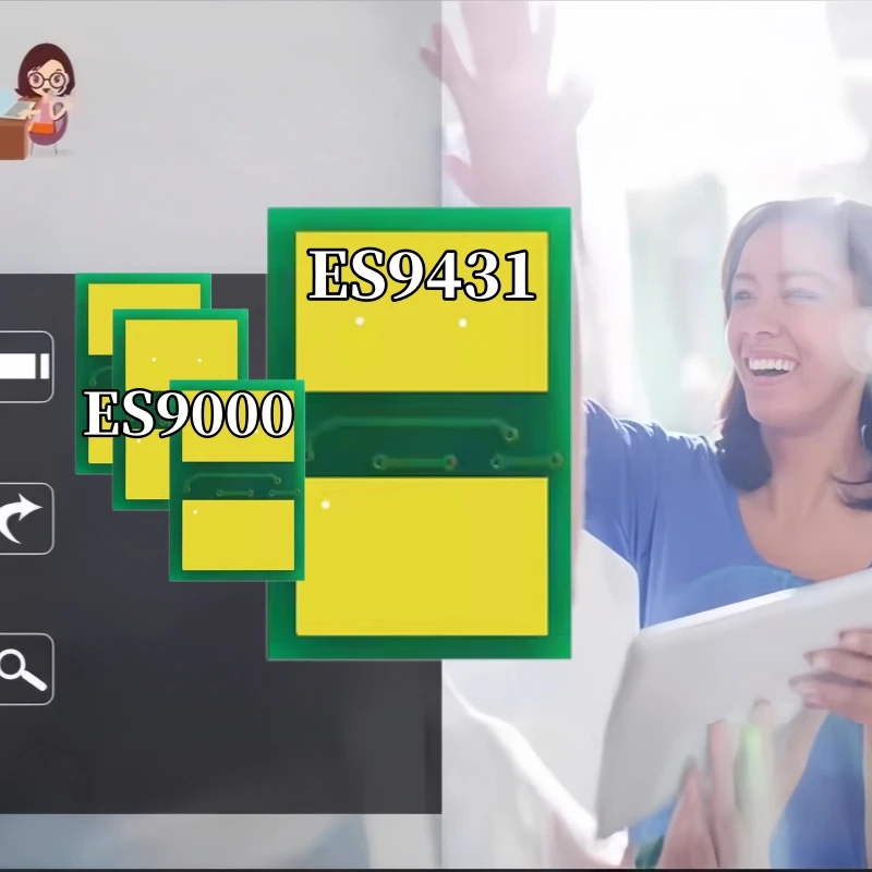 

ES9000 Pro 9000 Toner Chip for OKI ES9431 ES9541 ES9542 PRO9431 45536556 45536553 45536554 45536555 51K Toner Chip Reset