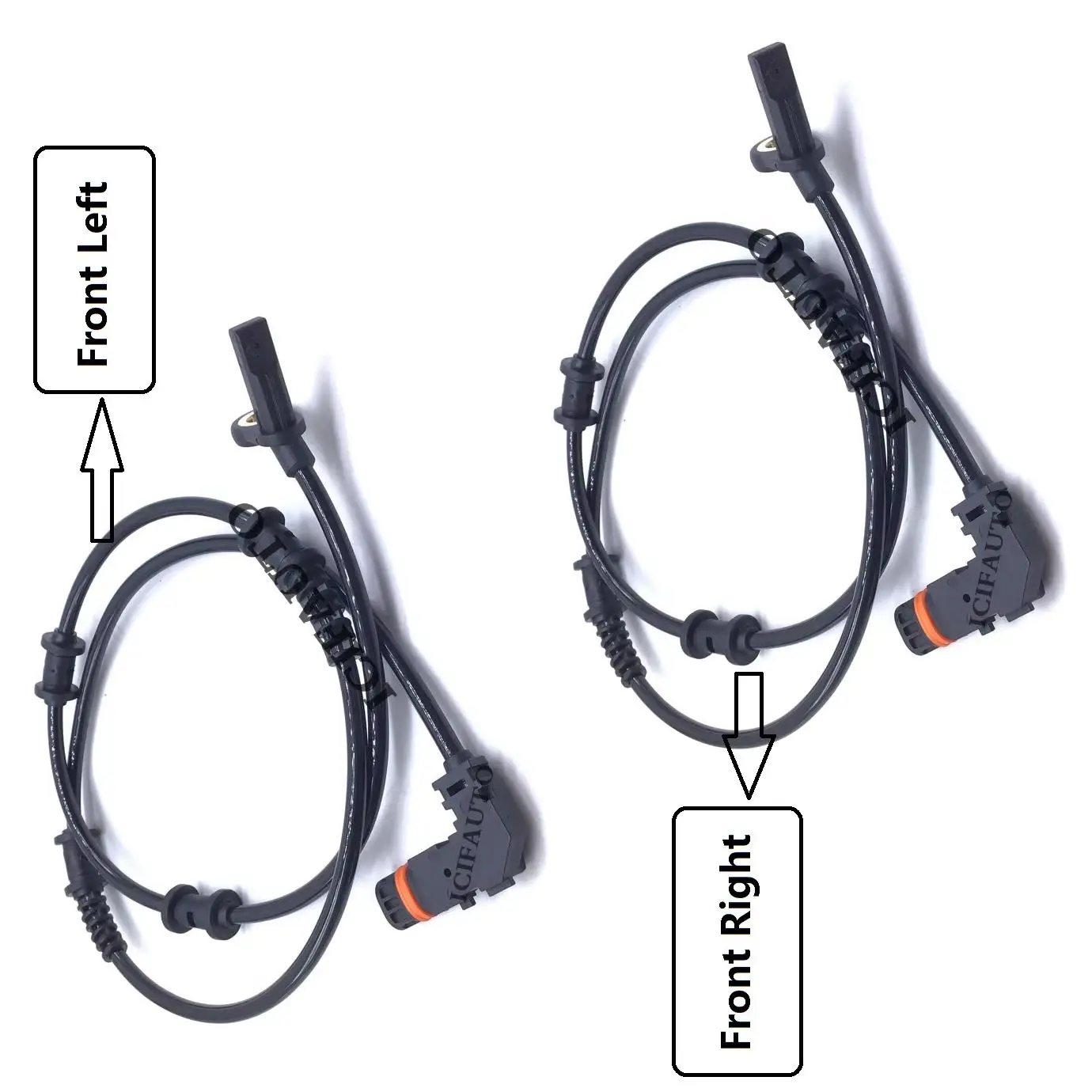 2 X ABS Wheel Speed Sensor Front Left/Right A1645400917 For Mercedes Benz Series GL ML 320 450 550 350 500 63AMG