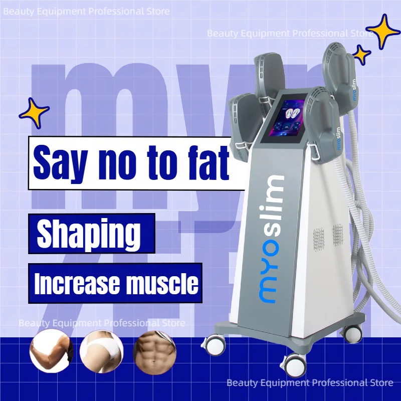

body Shaping MYOslim Radio Frequency Machine 6500W New Electromagnetic Body Shaping Slimming Whole Body Muscle Stimulation