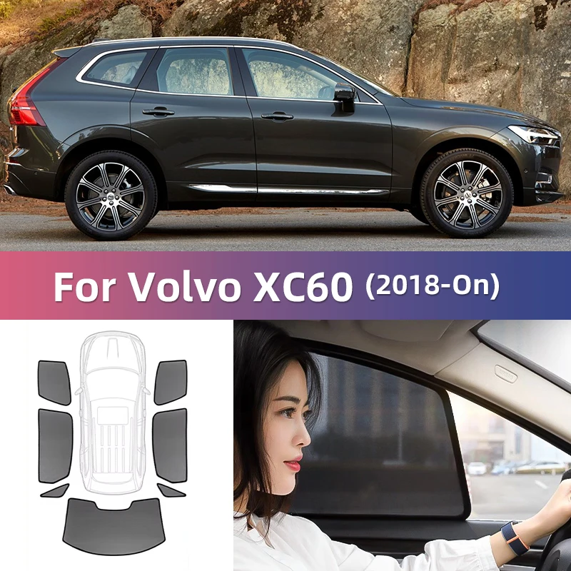 

Магнитный солнцезащитный козырек для Volvo XC60 2018-2023 2024 XC 60