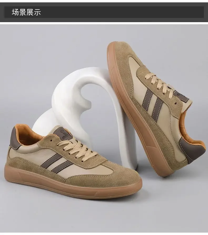 Klassische Designer-Schuhe für Herren, flache Turnschuhe, hochwertige Freizeit-Sportschuhe, Herren-Trainer, rutschfeste Herren-Skateboard-Schuhe für den Außenbereich – Detail 8