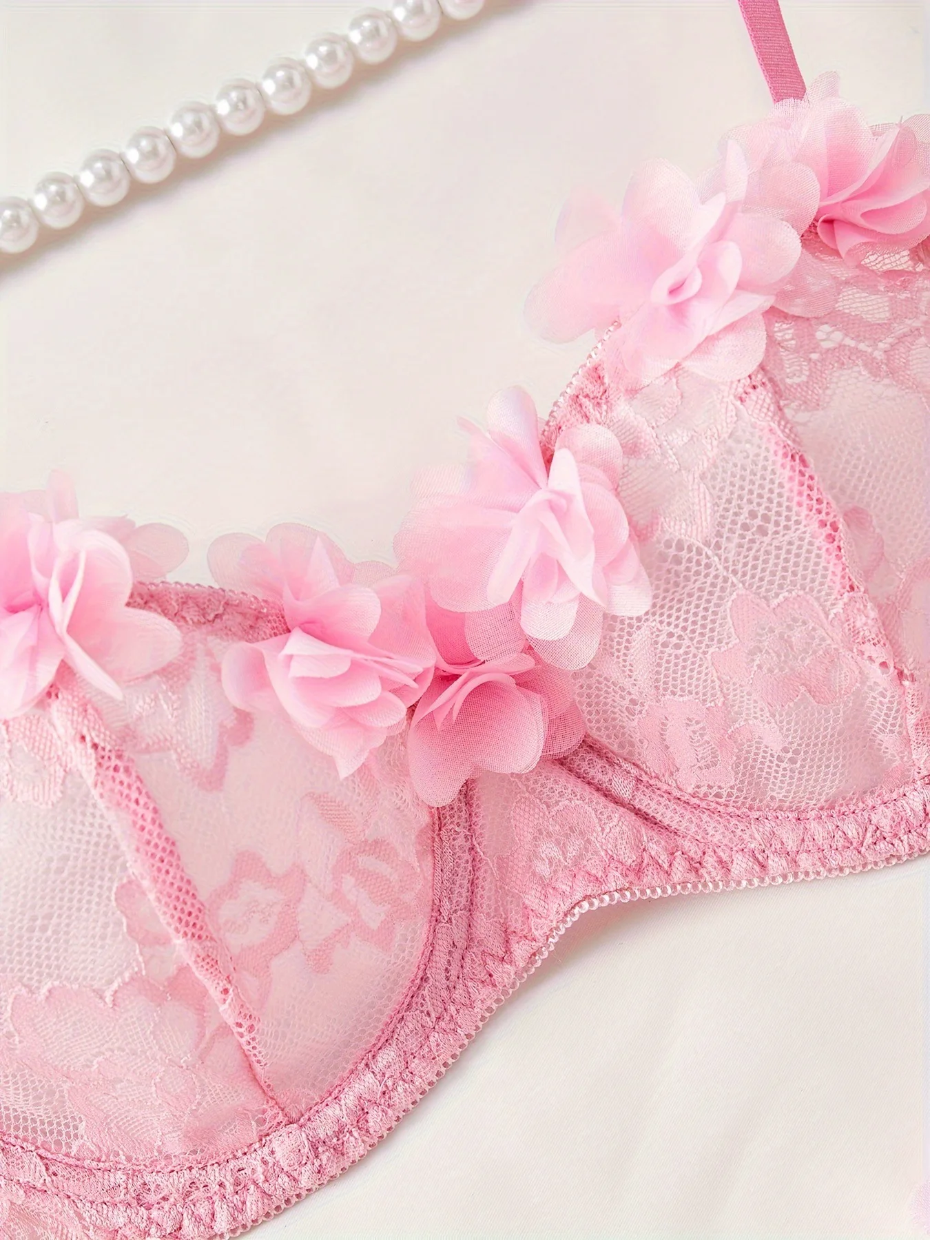 Female erotic lingerie set lace three-point sexy underwear temptation thong ladies lagre size bra birefs sets