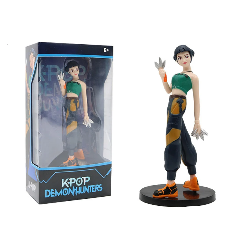 2026 حار أنيمي Kpop شيطان الصيادين نموذج لجسم لعبة الكرتون الألعاب الأجهزة الطرفية مكتب الديكور جمع أرقام لعبة مجسمة هدية