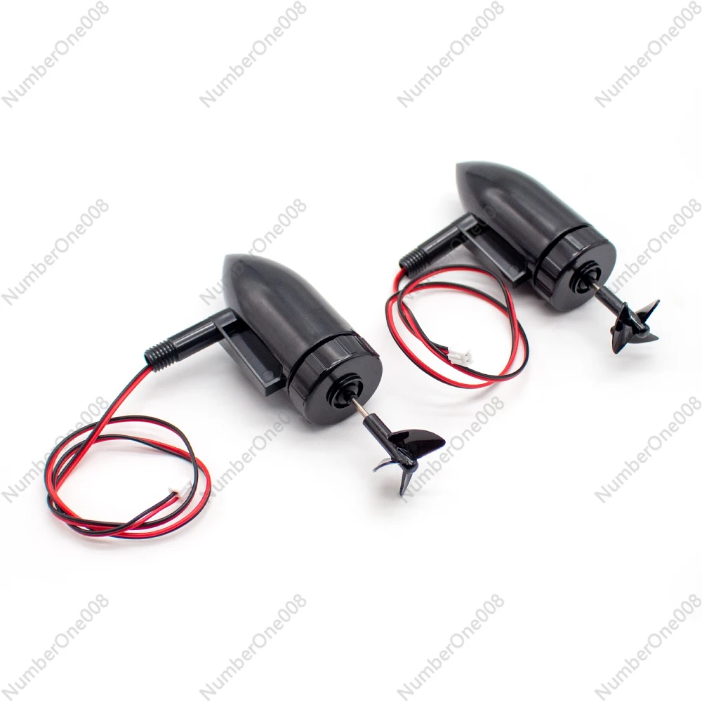 7.4V Underwater Thruster Motor Engine 12CM Waterproof Propulsor With 3-Blades Propeller for RC Fishing Bait Boat Model