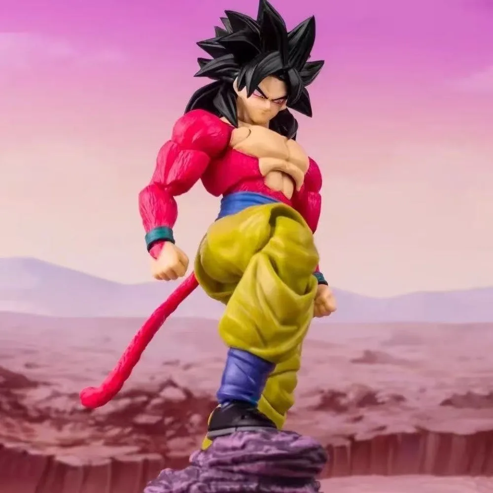 Demoniacal Fit Dragon Ball Super Saiyan SSJ4 Son Goku Untamed Power Articulated Action Figure Collectible Model Toys Gifts view 3