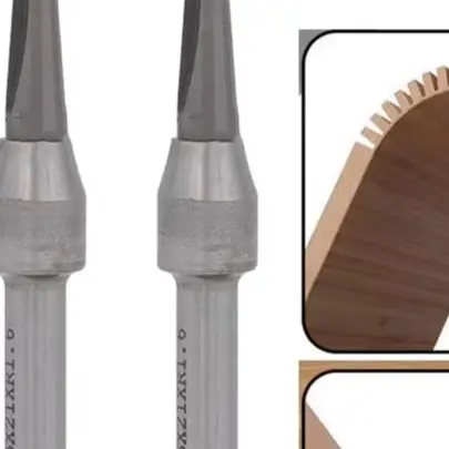 /TCT /V /Grooving Router Bit For Wood Bending And Circular Slotting CNC Milling Cutter With 6.35mm Or 12.75mm Shank Furniture To