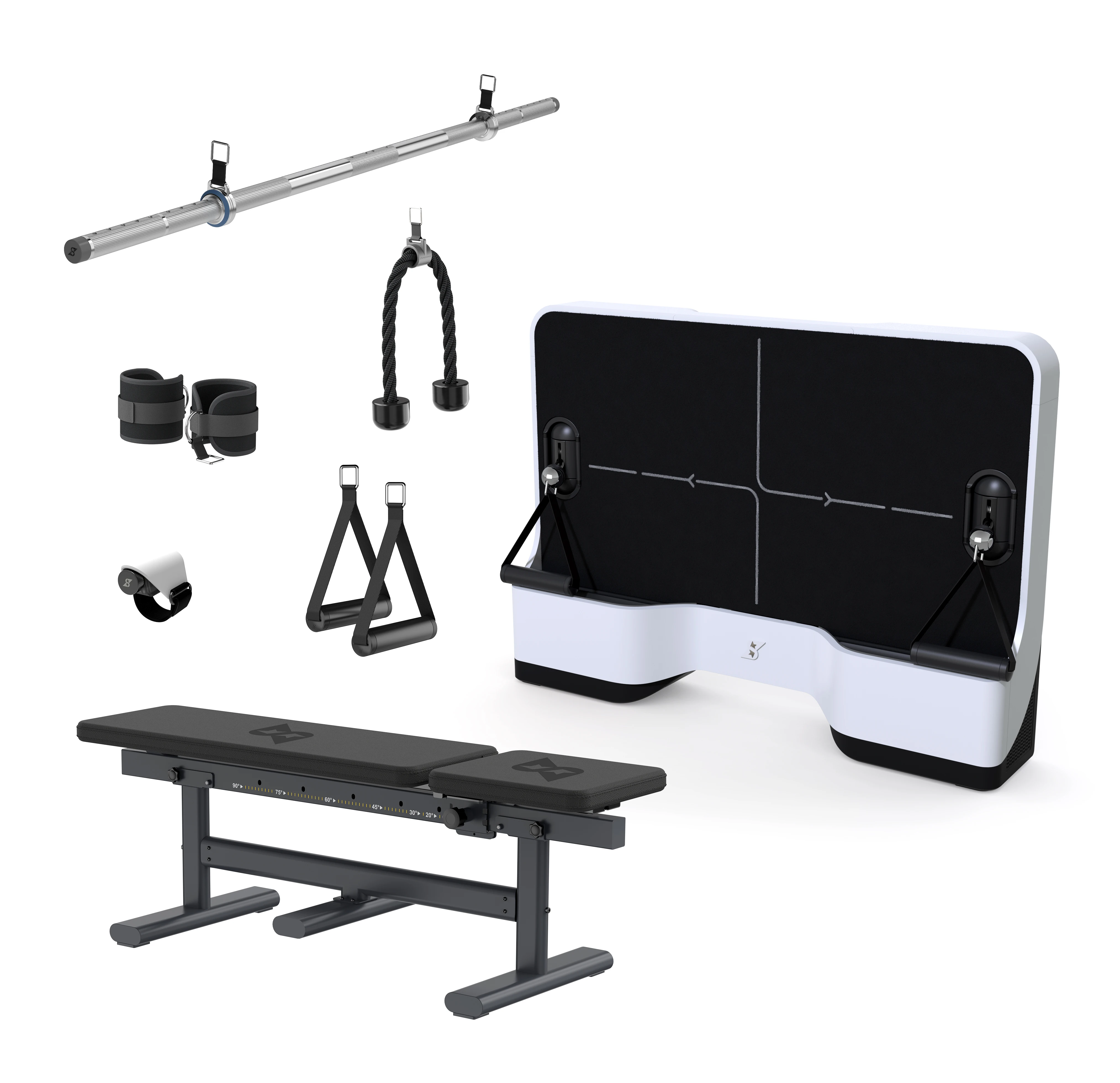 Speediance GYM PAL Máquina de gimnasio multifunción Entrenamiento de fuerza Equipo de fitness Todo en un gimnasio en casa inteligente