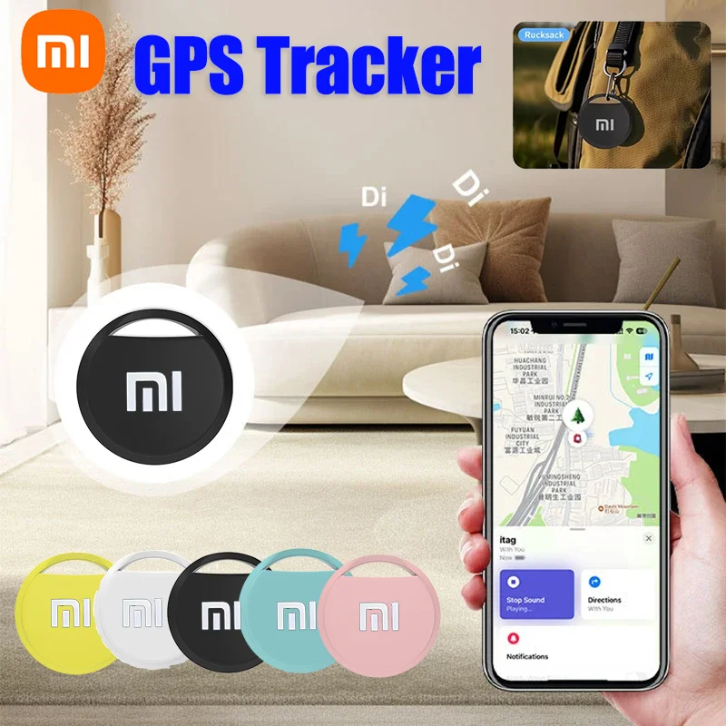 

Мини-система GPS-трекера Xiaomi для приложения FindMy Airtag, умный Bluetooth-локатор, сумка для поиска детей, ошейник для домашних животных с трекером