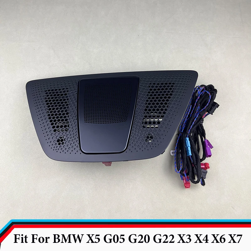 

LED Lift Center Speaker Suitable for BMW X3 X4 X5 X6 X7 G05 G20 G22 LED Decorative Cover Synchronize Original Car Ambient Light