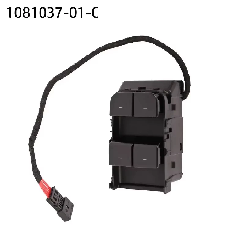 Front Left Power Window Switch For Tesla Model 3 2016-2020 Control Lock Lifter Glass Button 1081037-01-F 1081037-01-C