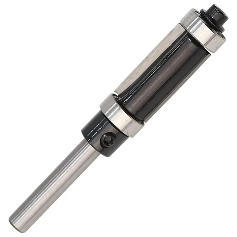 

Flush Trim Top & Bottom Bearing Router Bit - 1/4" Shank Woodworking cutter Tenon Cutter for Tools