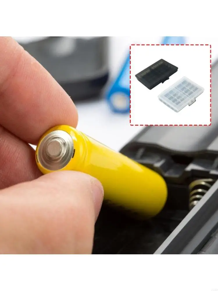 J1HD Multipurpose Battery Organizers Case For Storing 2A 3A Type Batteries In