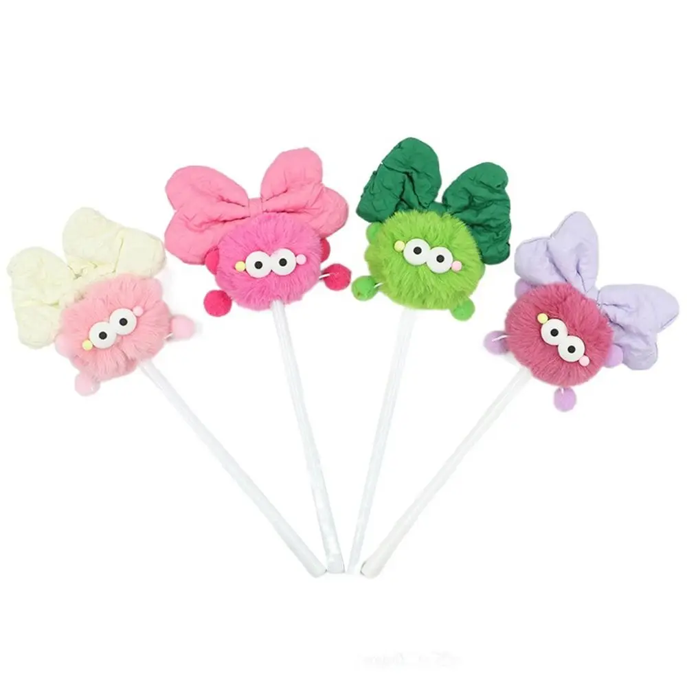 

Нейтральная гелевая ручка, детская плюшевая ручка, ручка для подписи, плюшевая шариковая ручка для рукописного ввода, 0,5 мм, плавное письмо, студенческая гелевая ручка, офисная