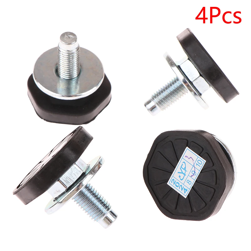 

4Pcs For Haier Drum Washing Machine Fixed Feet Case Screw Balance Shock Absorption Non-slip Pad Feet