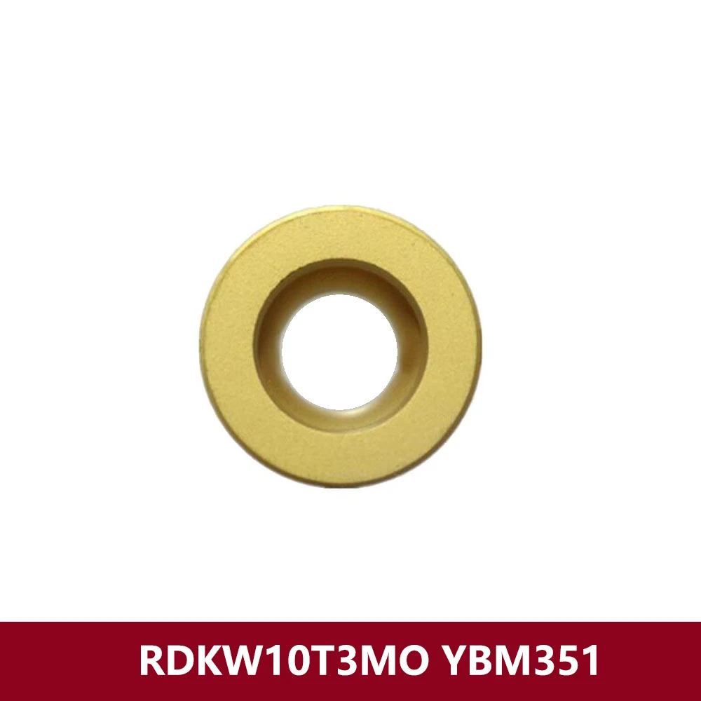 

Оригинальный RDKW10T3MO YBM351 фреза RDKW10T3 RDKW 10T3 MO CNC фрезерный станок RDKW10 токарные инструменты карбидные вставки