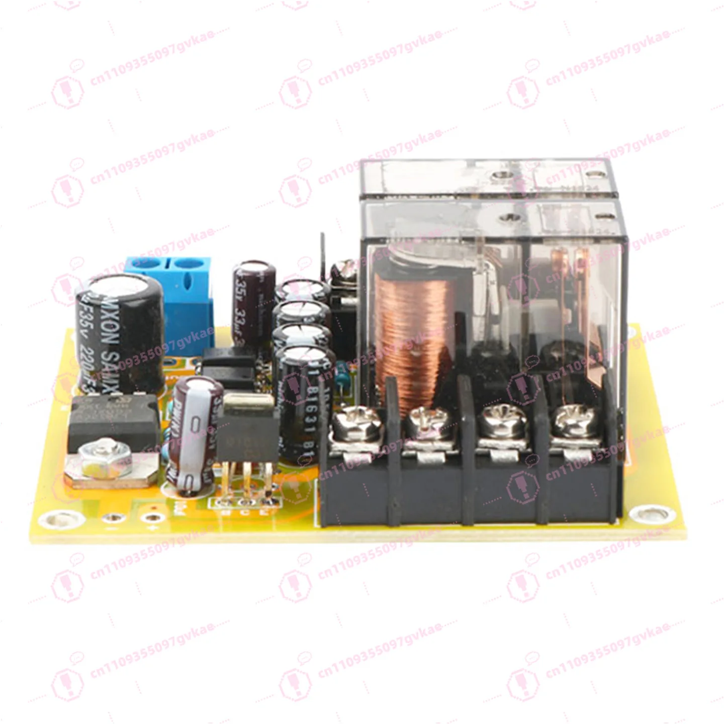2.0 Dual-channel Speaker Protection Board 16A High-power Audio Box Startup Delay Power Failure Anti-impact Protection Module