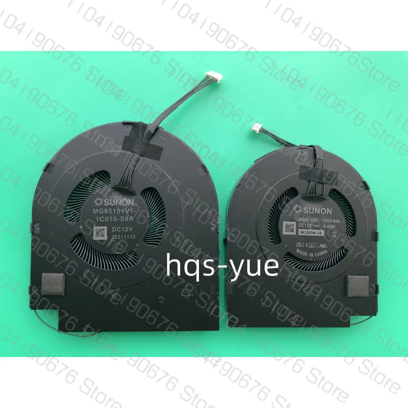 Original pour Lenovo Thinkpad P16 Gen 1 ventilateur de refroidissement R + L