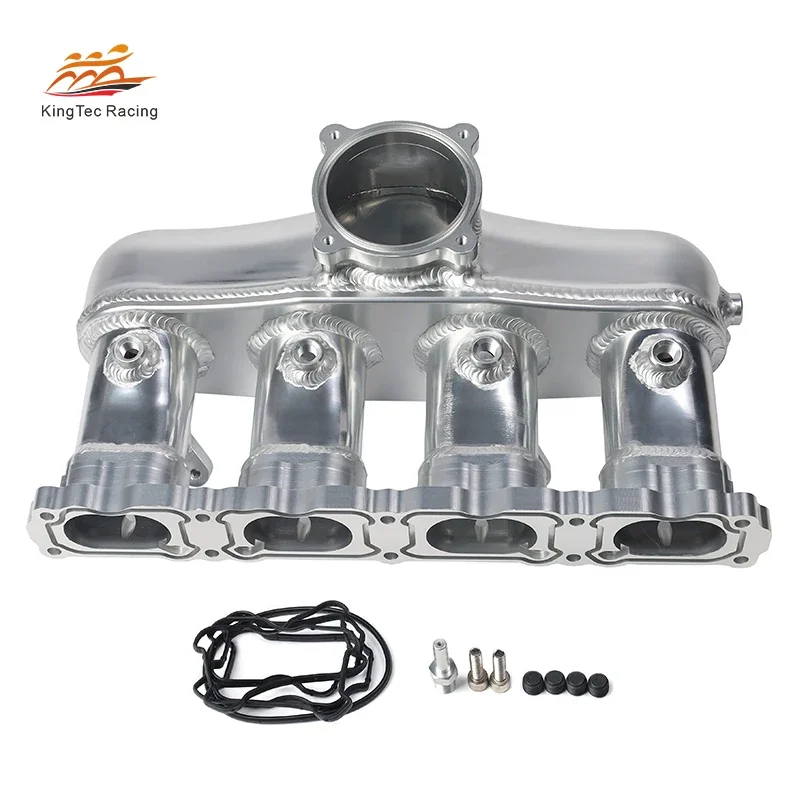 Manifold Intake Billet Aluminium Plenum KingTec Racing EA888 Gen 3 untuk VW Golf Mk7 Golf R GTI