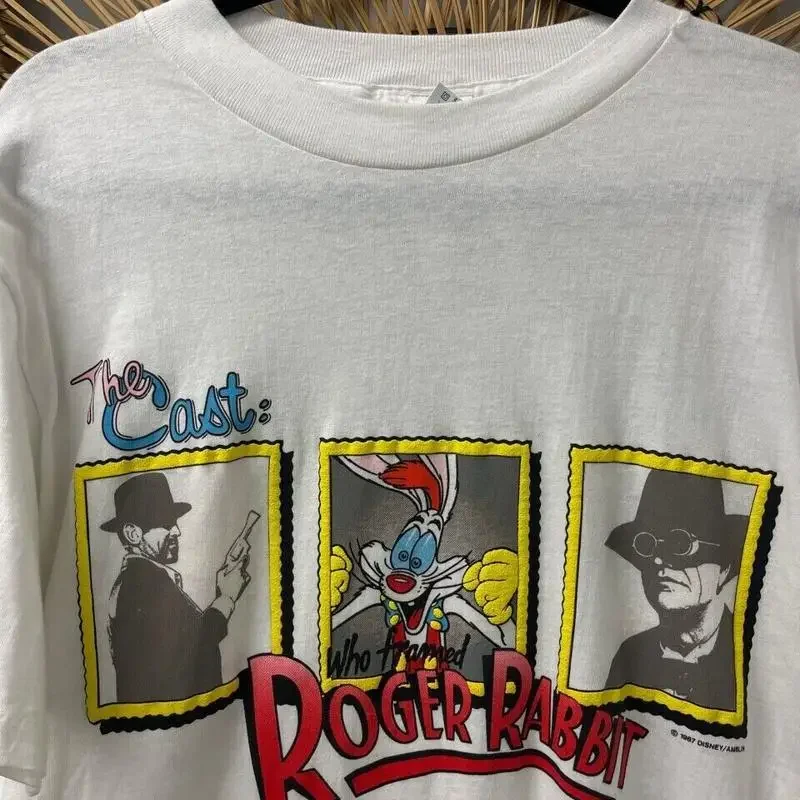 Who Framed Roger Rabbit Movie Promo T Shirt