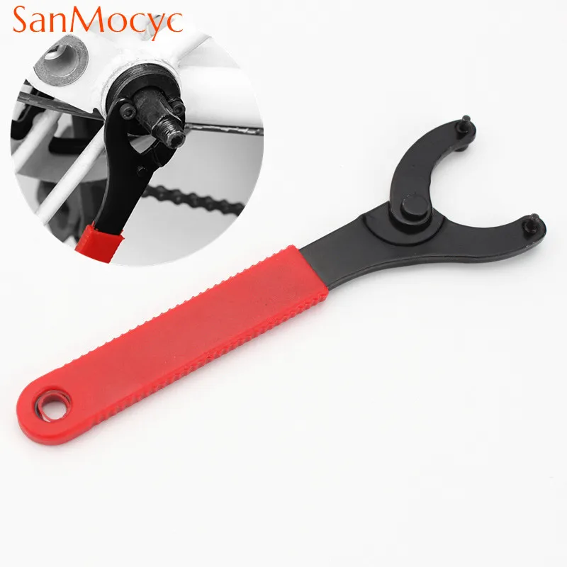 

1 Pcs Bicycle Tool Mountain Bike Fixed-Gear Cycle Parts Wheel Lock Ring Installation Removal Wrench Cycling Repair Accessory