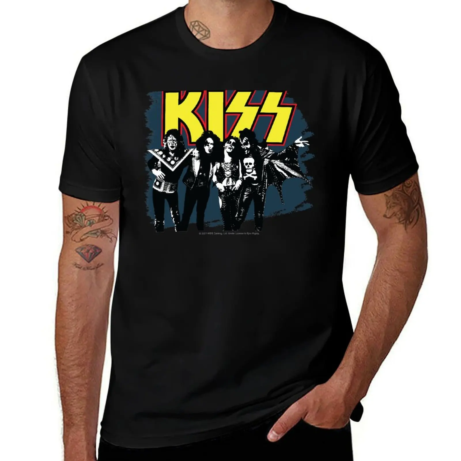 KISS 74 Central Park Stroll T-Shirt fashion shirts graphic t shirt vintage customs design your own big and tall t shirts for men