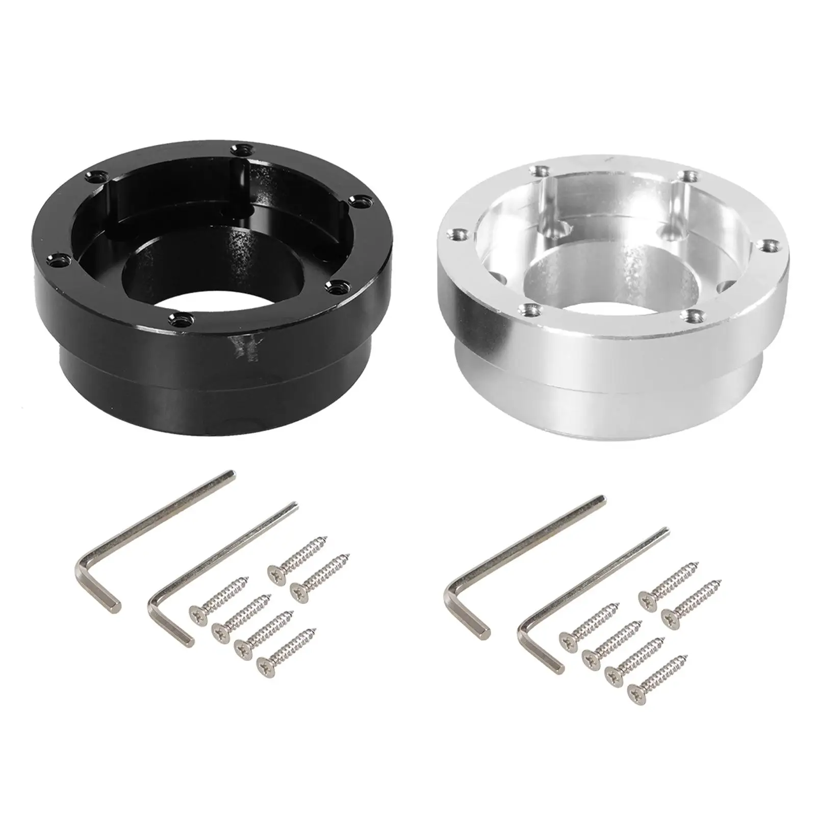 70mm Steering Wheel Adapter Plate Aluminum Alloy Fit for Logitech G20 Truck