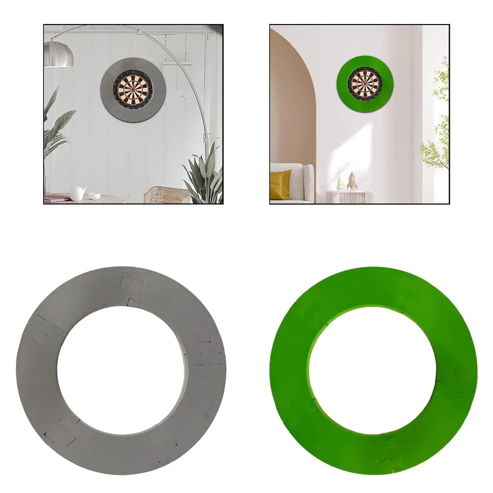 

Dart Board Wall Protector Backing Round Protection Loop Border Dartboard
