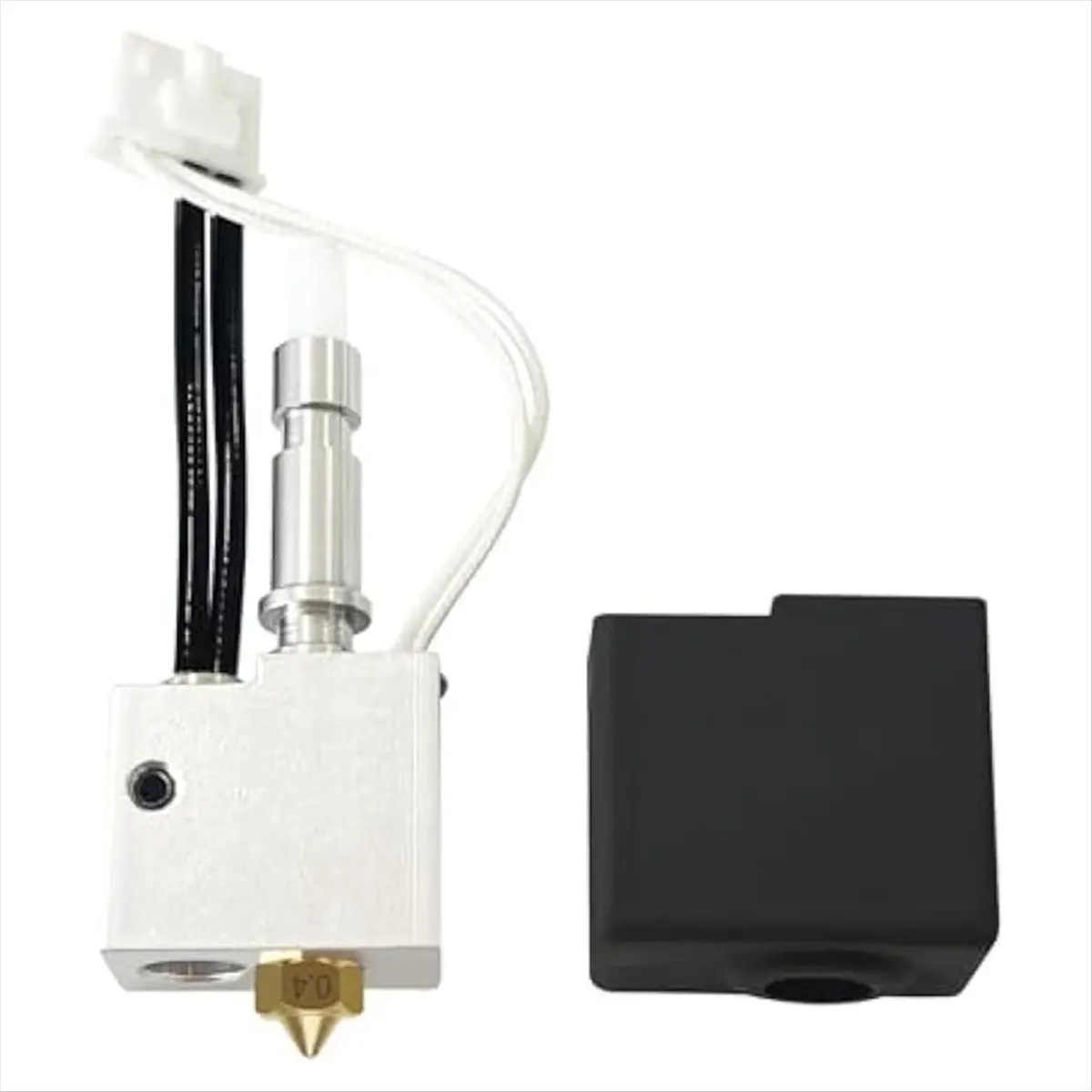 SSR 3D Printer Hot End Kit Extruder Hotend with Brass Nozzle Throat Tube Assembly for S1 Print Head