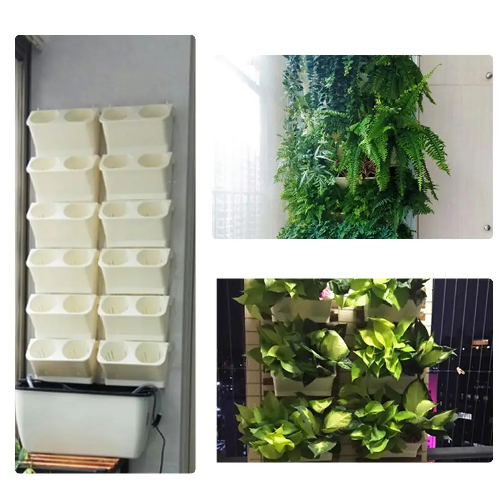 

Forest Box Indoor Plant Wall Planting Box Balcony Wall Green Pot Balcony Green Vertical Three-dimensional Hanging Pot M4H0