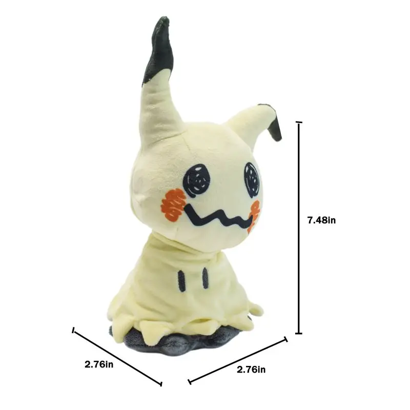 HOTSALE VOORRAAD Mimikyu Knuffels Collectible Zachte Pluche Cos Mimikyu Knuffeldier Leuke Cartoon Eevee Espeon Glaceon Poppen Geschenken
