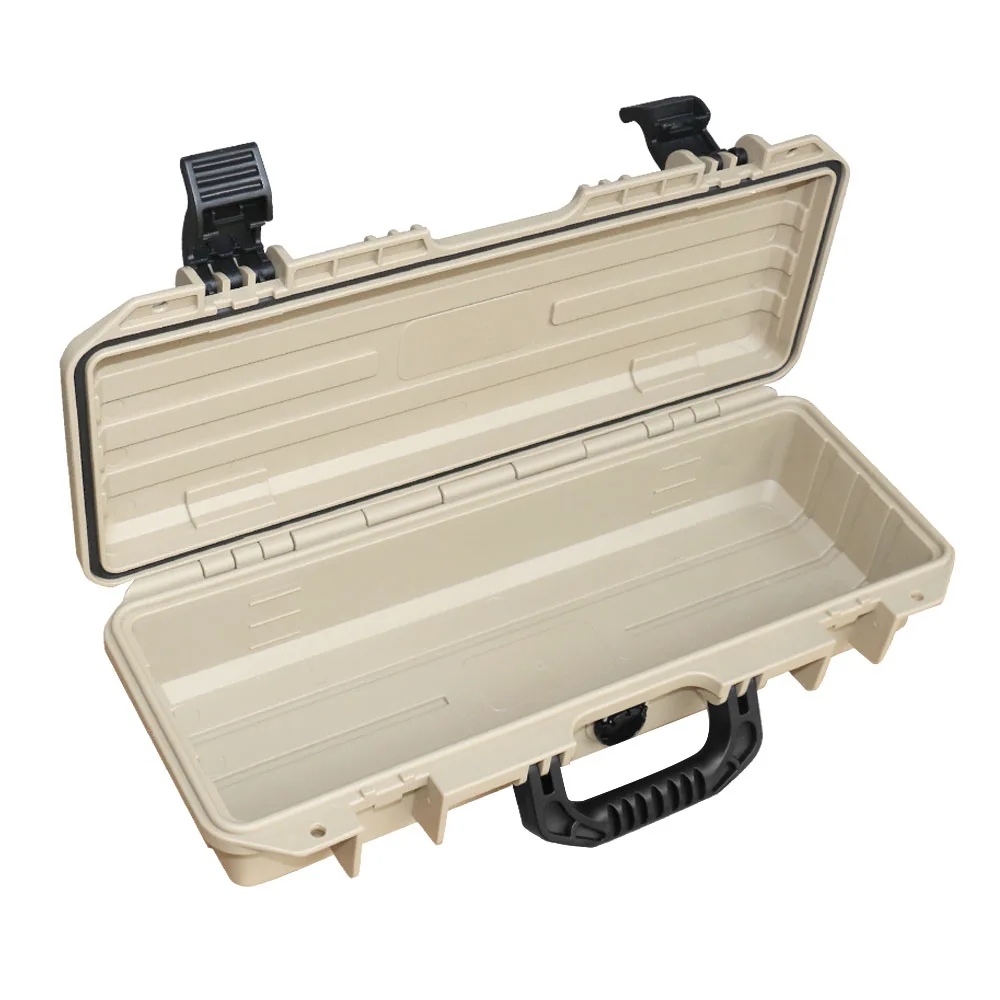 Long Toolbox PP Plastic Instrument Storage Tool Chest  Waterproof and Moisture-proof with Cotton Suitcase Tool Box Organizer